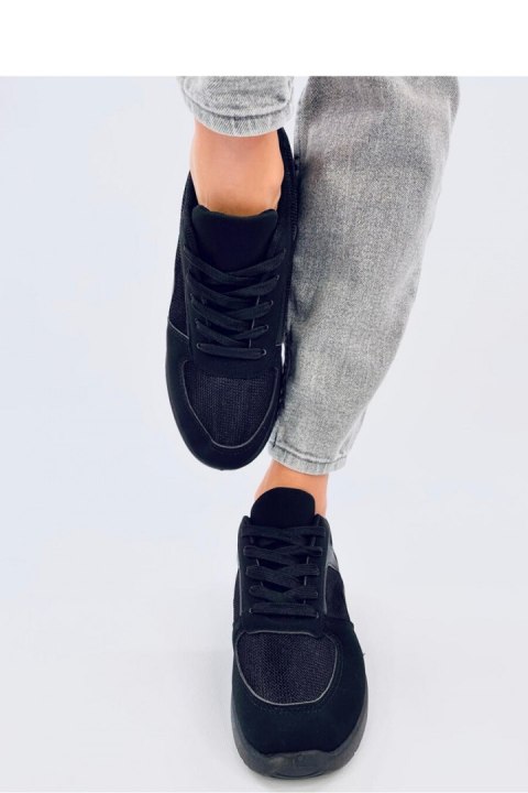 Sneakersy damskie leciutkie DOLEH BLACK - Inello Sneakersy damskie leciutkie DOLEH BLACK - Inello