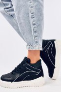 Sneakersy za kostkę GAHINE BLACK - Inello