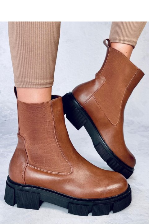 Sztyblety damskie SNEED CAMEL - Inello Sztyblety damskie SNEED CAMEL - Inello