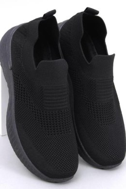 Buty sportowe skarpetkowe SUARE ALLBLACK - Inello