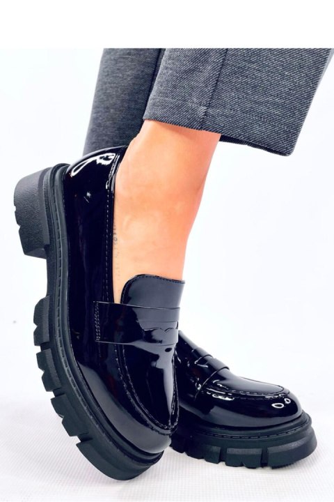 Mokasyny lakierowane GLADIEU BLACK - Inello Mokasyny lakierowane GLADIEU BLACK - Inello