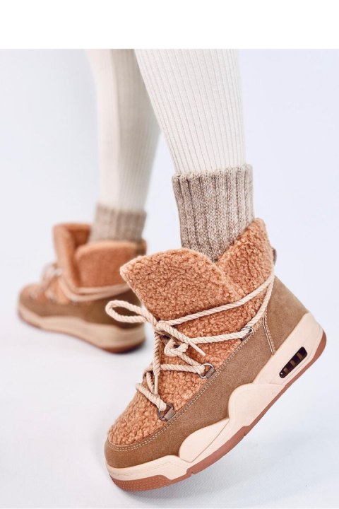 Śniegowce sneakersy ocieplane REMAL KHAKI - Inello Śniegowce sneakersy ocieplane REMAL KHAKI - Inello