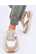 Sneakersy damskie CARTHY KHAKI - Inello