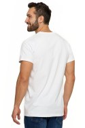 Tshirt Męski Model OTS1500-004 White - Moraj