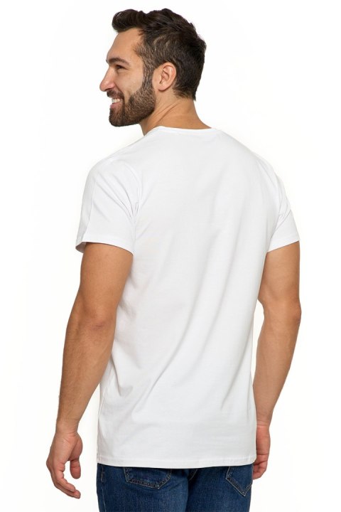 Tshirt Męski Model OTS1500-004 White - Moraj Tshirt Męski Model OTS1500-004 White - Moraj
