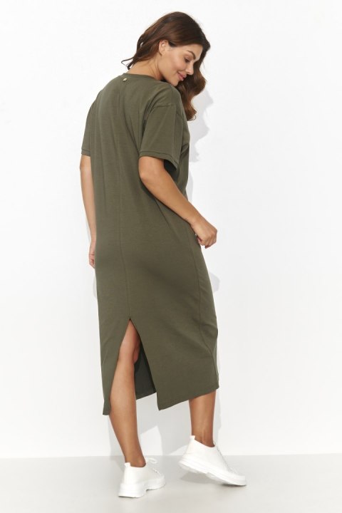 Sukienka Model NU467 Khaki - Numinou Sukienka Model NU467 Khaki - Numinou