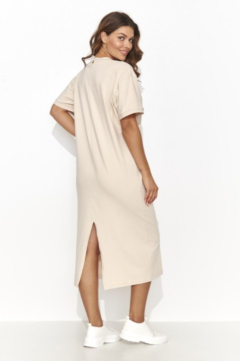 Sukienka Model NU467 Light Beige - Numinou Sukienka Model NU467 Light Beige - Numinou