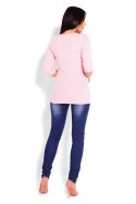 Sweter Damski Model 70008 Pink - PeeKaBoo