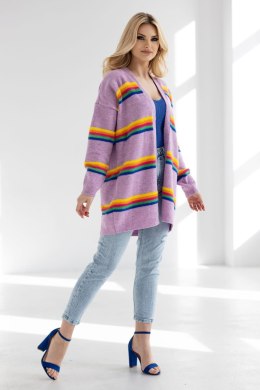 Sweter Kardigan Model 30090 Lila - PeeKaBoo