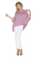 Sweter Ponczo Model 30068 Lila - PeeKaBoo