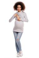 Bluza model 1473 Light Gray - PeeKaBoo