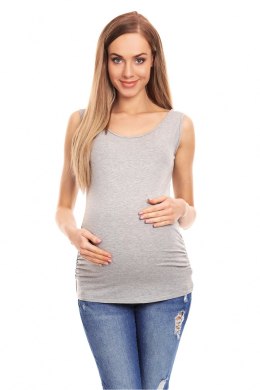 Koszulka ciążowa Model 0141 Grey - PeeKaBoo