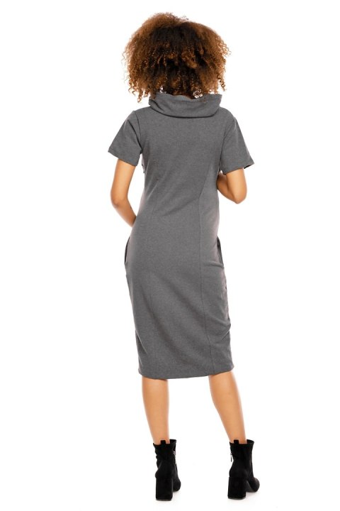 Sukienka model 1581 Graphit - PeeKaBoo Sukienka model 1581 Graphit - PeeKaBoo