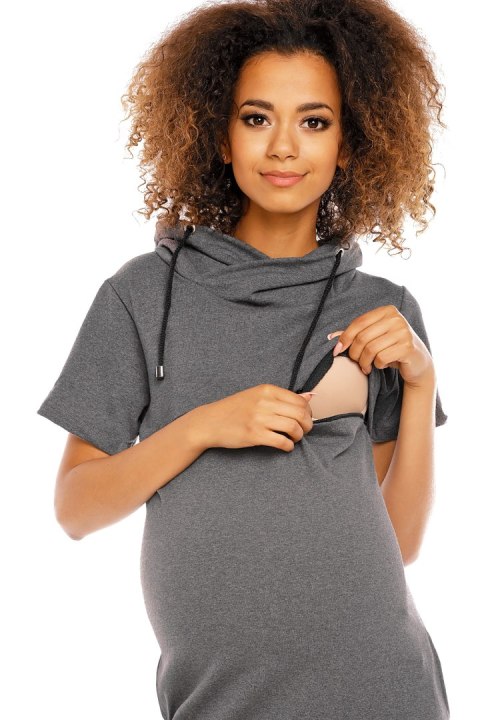 Sukienka model 1581 Graphit - PeeKaBoo Sukienka model 1581 Graphit - PeeKaBoo