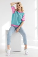 Sweter Damski Model 30093 Dark Mint - PeeKaBoo