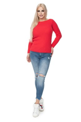 Sweter Damski Model 70021 Coral - PeeKaBoo