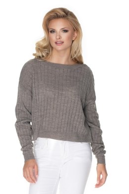 Sweter Damski Model 70022 Cappuccino - PeeKaBoo