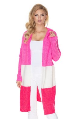 Sweter Kardigan Model 30069 Pink/Fuksja - PeeKaBoo