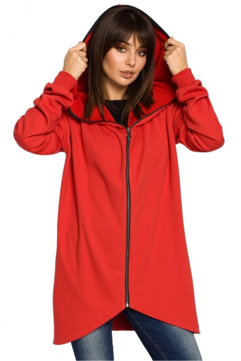 Bluza Damska Model B054 Red - BeWear Bluza Damska Model B054 Red - BeWear