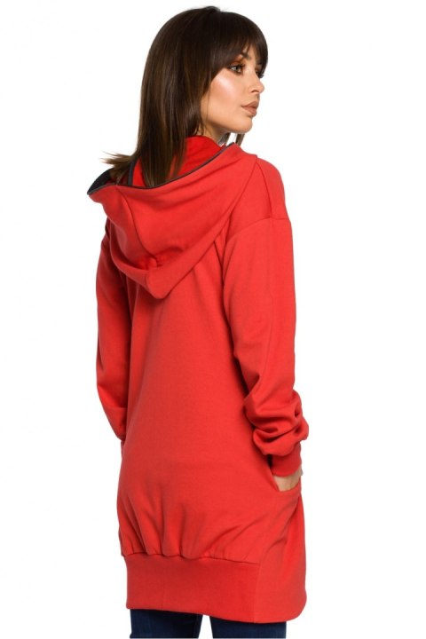 Bluza Damska Model B054 Red - BeWear Bluza Damska Model B054 Red - BeWear