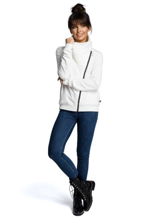Bluza Damska Model B071 Ecru - BeWear Bluza Damska Model B071 Ecru - BeWear