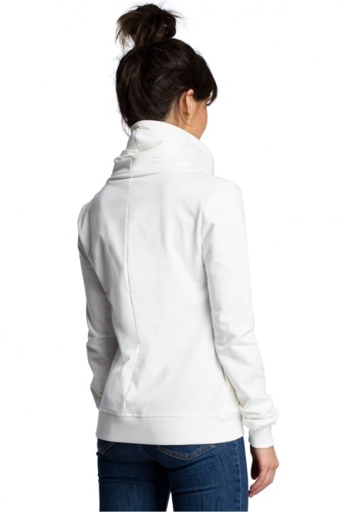 Bluza Damska Model B071 Ecru - BeWear Bluza Damska Model B071 Ecru - BeWear