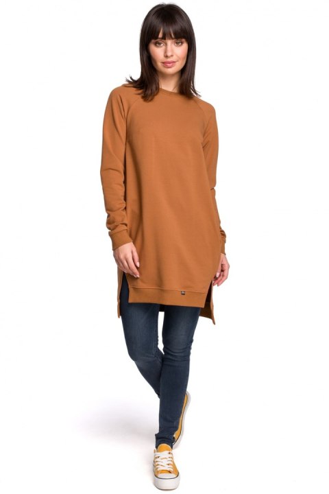 Bluza Damska Model B101 Carmel - BeWear Bluza Damska Model B101 Carmel - BeWear