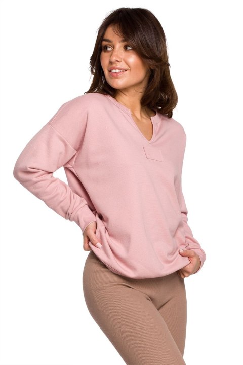 Bluza Damska Model B225 Powder Pink - BeWear