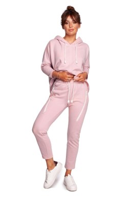 Spodnie Dresowe Model B240 Powder Pink - BeWear