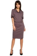 Sukienka Model B056 Brown - BeWear