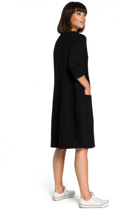 Sukienka Model B083 Black - BeWear Sukienka Model B083 Black - BeWear