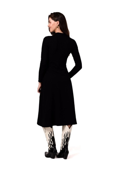 Sukienka Model B266 Black - BeWear Sukienka Model B266 Black - BeWear