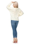 Sweter Damski Model 30059 Cream - PeeKaBoo