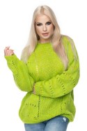 Sweter Damski Model 30059 Limonka - PeeKaBoo