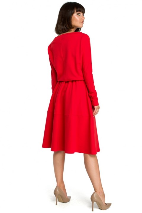 Sukienka Model B087 Red - BeWear Sukienka Model B087 Red - BeWear