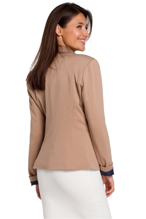 Żakiet Model S154 Beige - Stylove Żakiet Model S154 Beige - Stylove