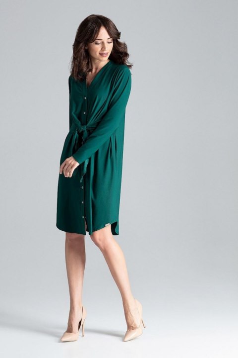 Sukienka Model L031 Green - Lenitif Sukienka Model L031 Green - Lenitif