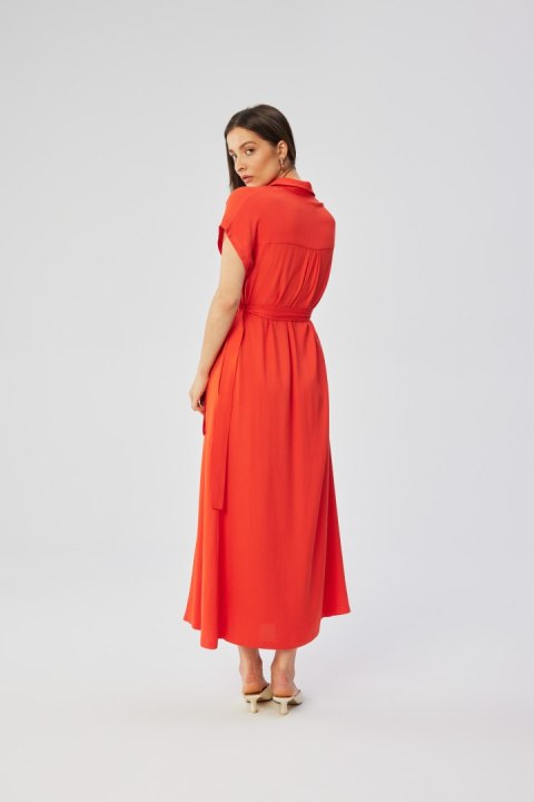 Sukienka Model S364 Coral - Stylove Sukienka Model S364 Coral - Stylove