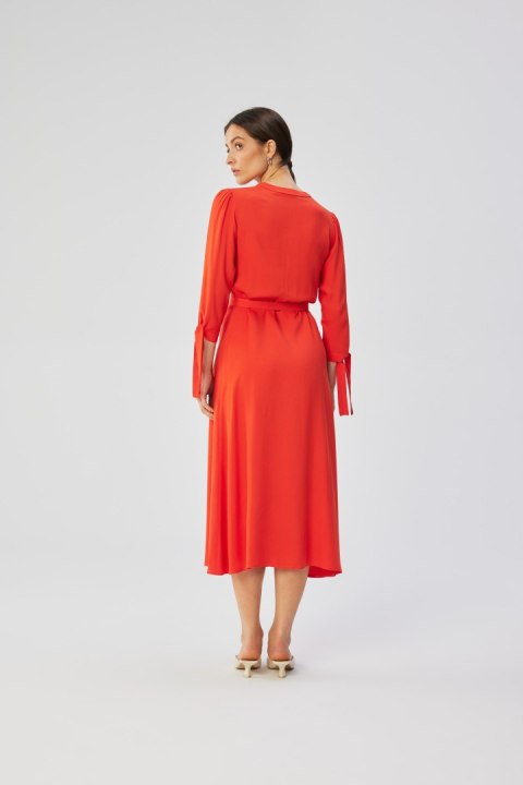 Sukienka Model S365 Coral - Stylove Sukienka Model S365 Coral - Stylove