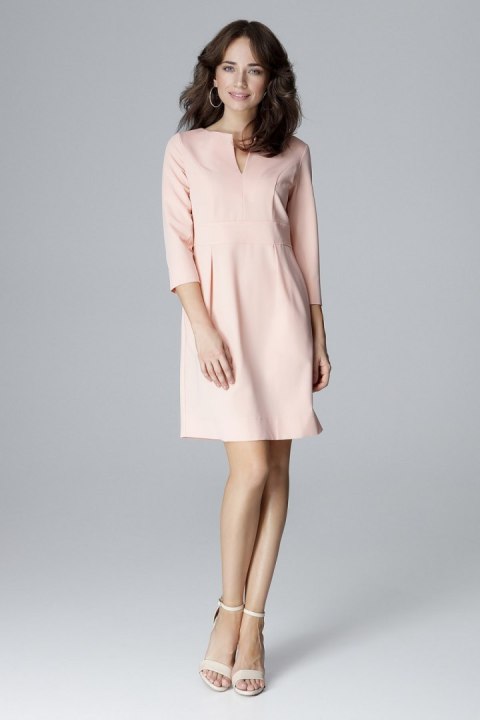 Sukienka Model L004 Pink - Lenitif Sukienka Model L004 Pink - Lenitif