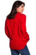 Sweter Damski Model BK038 Red - BE Knit