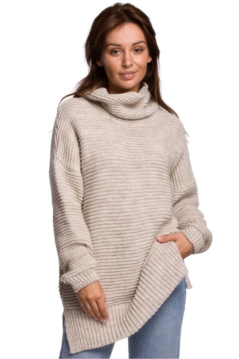 Sweter Damski Model BK047 Beige - BE Knit