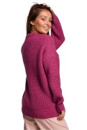 Sweter Damski Model BK052 Wrzos - BE Knit