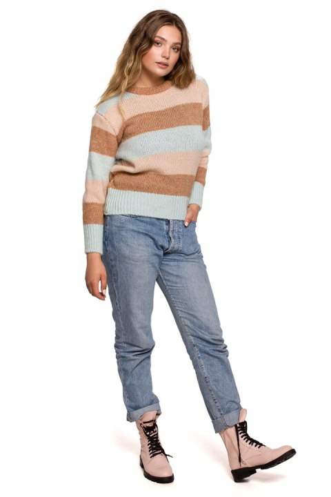 Sweter Damski Model BK071 Model 2 - BE Knit Sweter Damski Model BK071 Model 2 - BE Knit