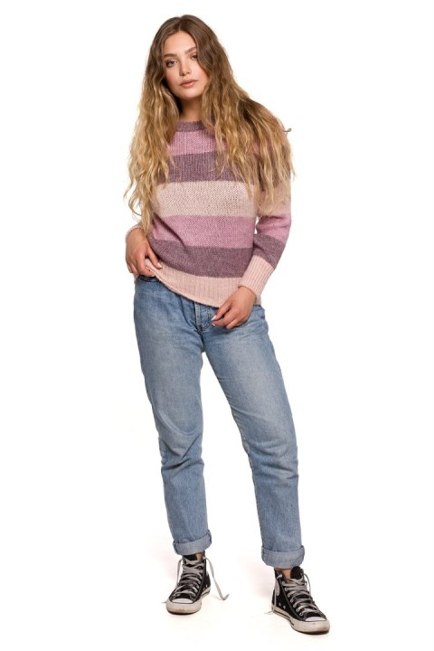 Sweter Damski Model BK071 Model 3 - BE Knit Sweter Damski Model BK071 Model 3 - BE Knit