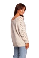 Sweter Damski Model BK090 Beige - BE Knit