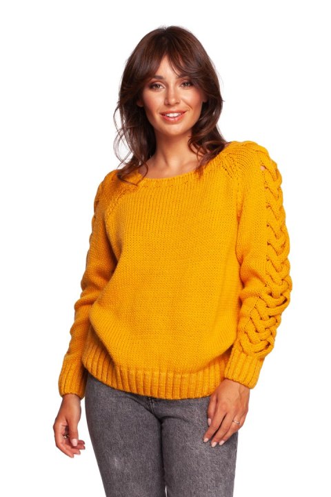 Sweter Damski Model BK090 Honey - BE Knit