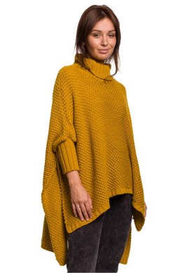 Sweter Ponczo Model BK049 Honey - BE Knit