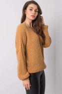 Sweter Damski Model TW-SW-BI-19710.11 Camel - Och Bella