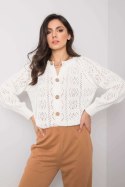 Sweter Kardigan Model TW-SW-BI-591.60 Ecru - Och Bella